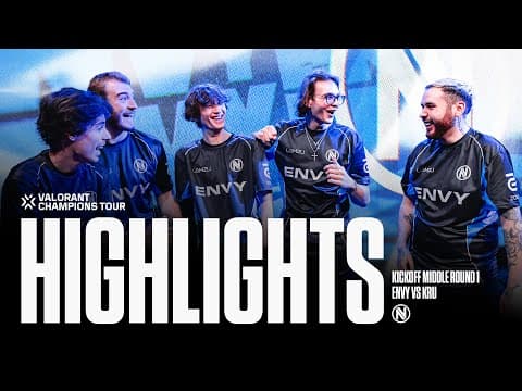 Finishing Strong - Envy Vs Kru Highlights