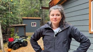 Challenges Of Building And Living In A Cabin In The Winter Ep. 19