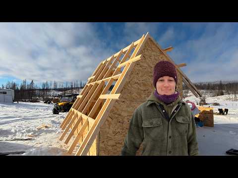 Off Grid Mobile Power Shed | Framing With Milled Lumber