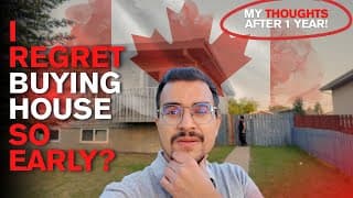 Do I Regret Buying A House In Canada At The Age Of 23 ?