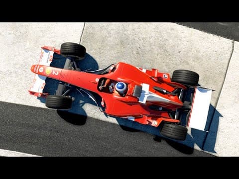 Rubens Barrichello And The Legendary Ferrari F2004 3.0 V10 On The Nordschleife