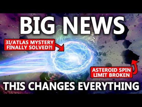 Groundbreaking Discovery From The Asteroid Belt May Have Solved The 3i/atlas Mystery ☄️