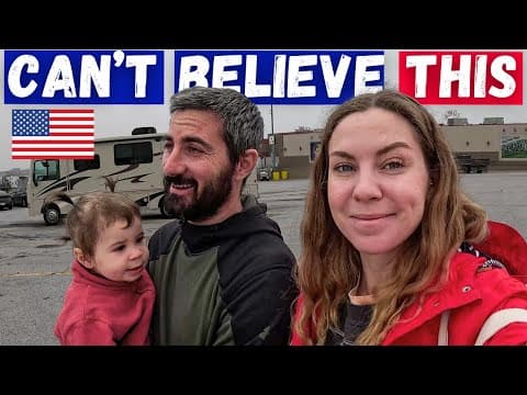 After 20 Hours On The Road… This Iconic American Stop Was Not What We Expected