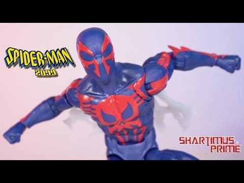 Marvel Legends Spider-man 2099 Retro Card Wave 2026 Hasbro Action Figure Review