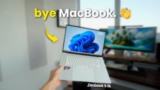 Macbook Fanboy Switches Back To Windows - Asus Zenbook S 16 Review (1 Month Later)
