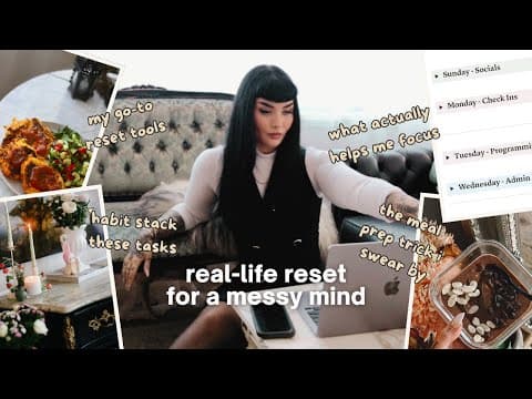 The Simple Systems That Help Me Reset Every Week