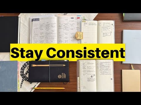 Planner Habits to Stay Consistent in 2026