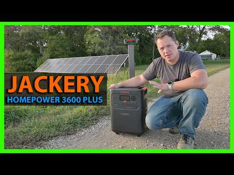 Checking Out The New Jackery Homepower 3600 Plus!