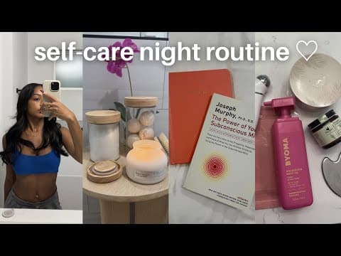 My Relaxing Self-care Night Routine // Self-care Motivation ☆ Hygiene + Beauty Tips // Vlogmas Day 9