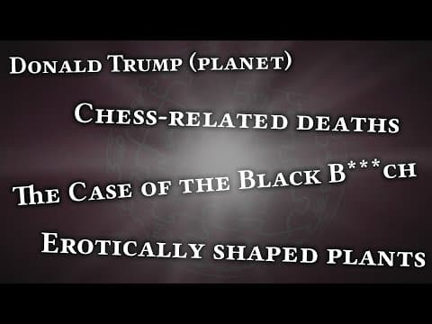 Wikipedia's Deleted Articles With Freaky Titles #2