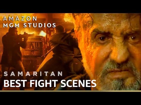 Sylvester Stallone's Most Brutal Action Scenes | Samaritan | Amazon Mgm