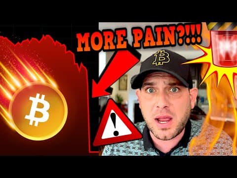 🚨 Bitcoin Sell Off Continues!!!! 🩸 Bloodbath Incoming?!!?!! [prophecy Fulfilled...?]