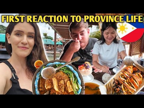 Hungarian & Thai Visitors Love Filipino Food! Their First Time In The Philippines