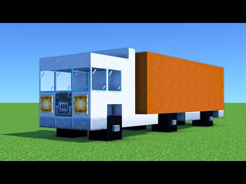 Minecraft Tutorial: How To Make A Truck