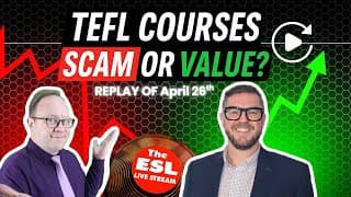 Are Tefl Courses Worth It In 2025? What Every Esl Teacher Should Know - Replay