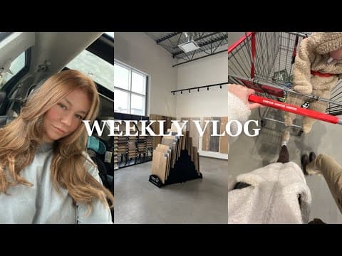 Weekly Vlog // New Hair, New Floors, And A New Me