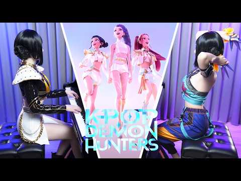 Kpop Demon Hunters Piano Collection⭐golden / How It's Done.. Top5 Songs Epic Medley！⭐ru's Piano⭐