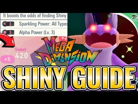 The Ultimate Shiny Hunt Guide For Pokemon Legends Z-a Mega Dimension