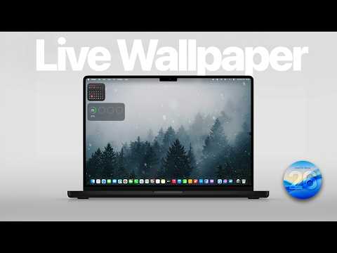 How To Setup Live Wallpapers On Mac!