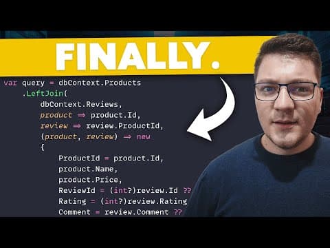 Ef Core 10 Finally Adds Leftjoin + Rightjoin (too Little, Too Late?)