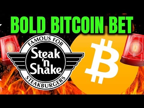 Fast Food Giant Goes All In On Crypto - Steak 'n Shake's Bold Bitcoin Bet