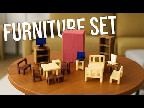 Can You Fit All The Furniture In The Wardrobe?