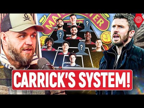 Carrick's First Test | Breaking Down Man United's New System