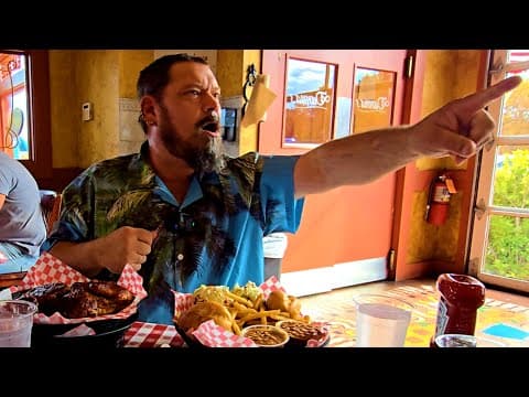 Crazy Speed Challenge At Dana's Bbq & Burger Shop In Branson West