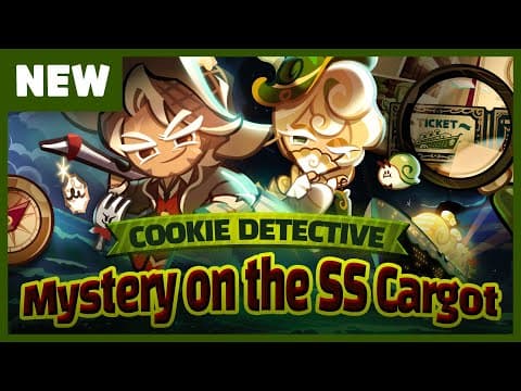 Cookie Detective! Mystery On The Ss Cargot 🔎 | Cookierun: Ovenbreak | Update Preview