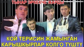 Кой Терисин Жамынган Салыкчыларды Тынар Жүзүн Ачты//каныбек Ильяс