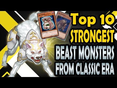 Top 10 Best Beasts From Classic Yugioh
