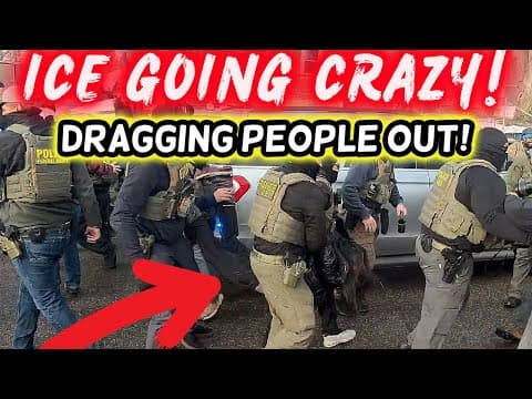 Breaking: Crazy! Ice Agents Dragging People In Minneapolis (developing)