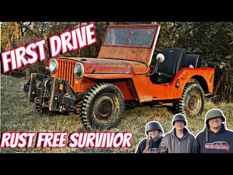Paint Restoration And 12 Volt Conversion 47 Jeep Cj-2a