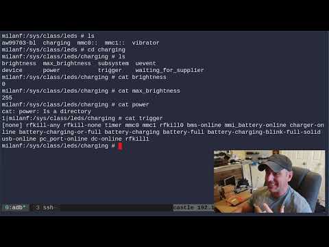 Shell Script To Control Phones Led And Vibrator
