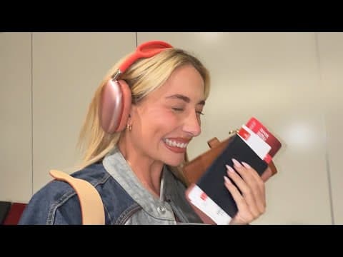 First Time Flying First Class With Emirates Eeeek!  | Saffron Barker