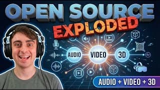 Open Source Ai Just *exploded* (audio, Video & 3d)