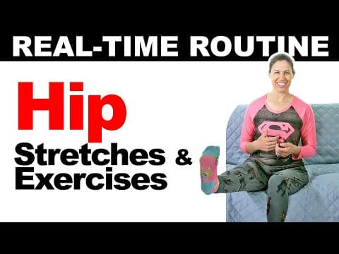 Real-time Hip Stretching & Exercise Routine