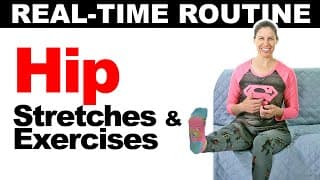Real-time Hip Stretching & Exercise Routine