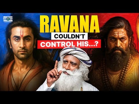 Ravana Is Stronger & Wiser Than Rama But.. | Sadhguru | Ranbir, Yash, Namit Malhotra | Ramayana
