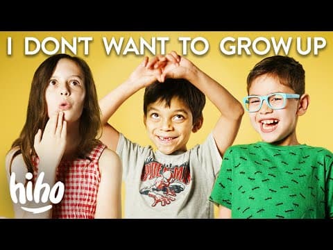 Why Are Kids Afraid Of Growing Up? | Hiho Kids