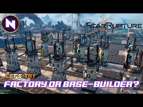 Exploring The Factory Building In Starrupture Playtest | 02 | Lets Try
