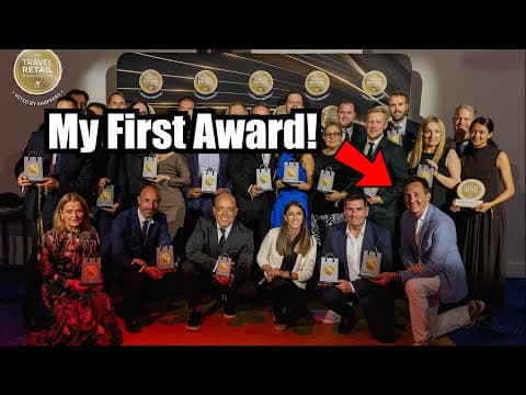 I Won A Global Travel Award! - My Luggage Company Update (9 Months In)