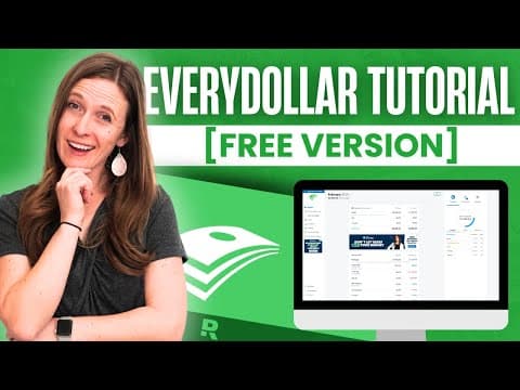 Everydollar Tutorial // Free Version Of Everydollar