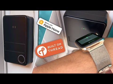 Thorbolt X3 Fingerprint Deadbolt | Apple Home Key Tap To Unlock