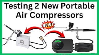 Testing New Portable Air Compressors - One Has A Soda Bottle Air Tank