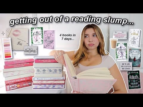 Getting Back Into My Reading Era… Reading Four Books In One Week!