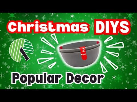 Popular Diy Dollar Tree Christmas Decorations..you Have To Try!
