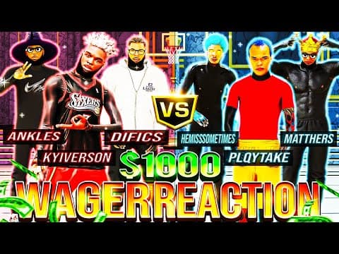 Hoodieky Wagered Playtake For $1000 On Nba 2k26 And This Happened...😱