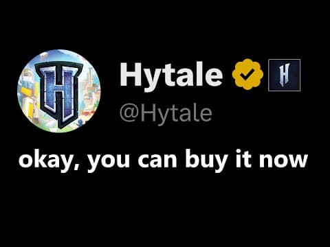 Hytale Is In The Endgame
