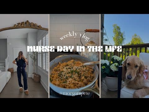 Nurse Day In The Life | Morning & Evening Routine, Meals, Patio Furniture, Exciting Life Update!!